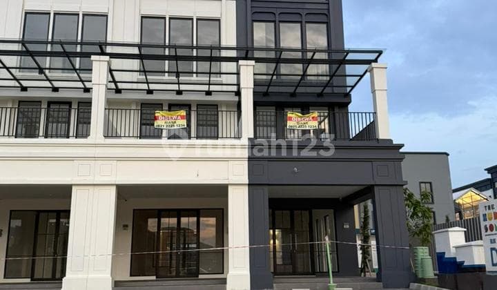 Disewakan Ruko Hudson Gandeng 2 Lokasi Strategis di Gading Serpong