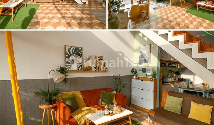 Rumah Aesthetic 3 Lantai Full Furnished Cisaranten Kulon