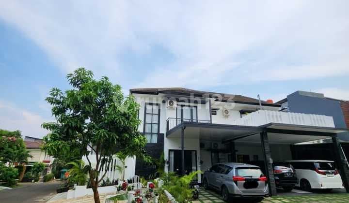 Rumah Sudut Siap Huni Furnished Dekat Tol Strategis Di Bsd City