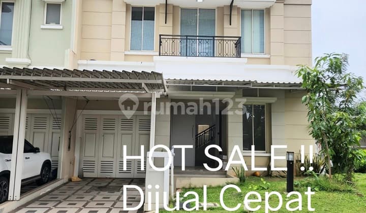Rumah Siap Huni Cluster Maxwel Dijual Cepat di Gading Serpong