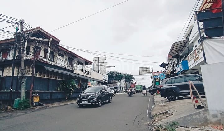 Kavling Komersil Ada Bangunan Tua Pinggir Jalan di Bintaro Jaya