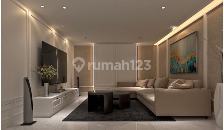 Rumah Mewah Bergaya Classic di Permata Buana Full Furnished