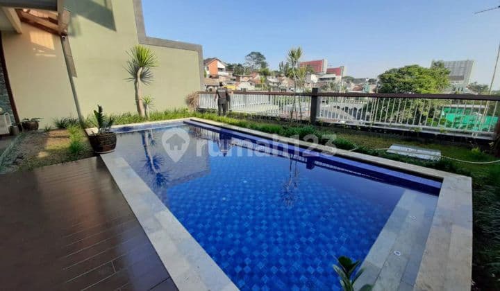 Rumah Lux Furnished Swimming Pool Ciumbuleuit Bandung Utara