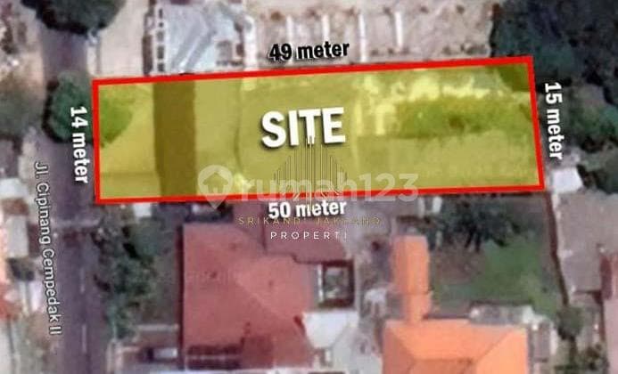 Tanah Ngantong Siap Bangun di Cawang Dekat ke Toll Dalam Kota