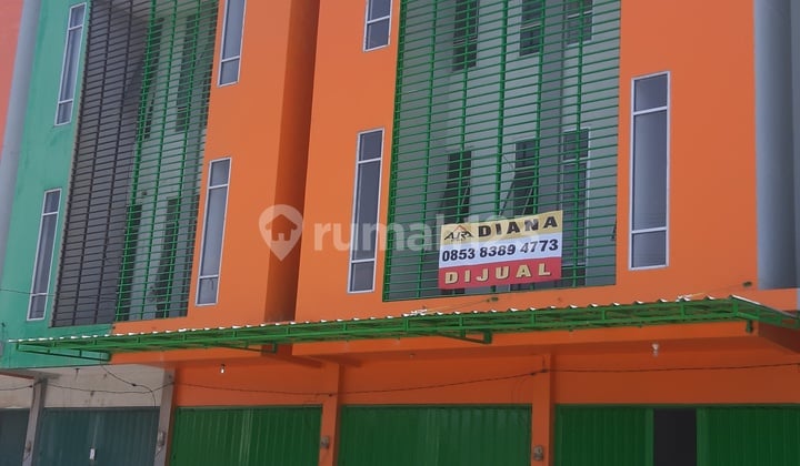 Disewakan 3 unit ruko jl Soekarno Hatta Bandar Lampung