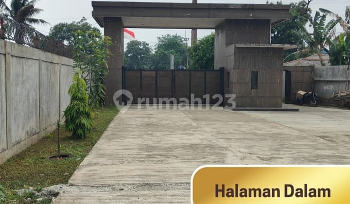 Dijual / Disewakan Tanah Bangunan Pabrik di Jl Mercedez Gunung Putri Bogor
