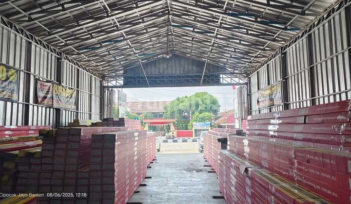 Dijual Murah Ruang Usaha Dan Gudang Di Jl Raya Petir Serang