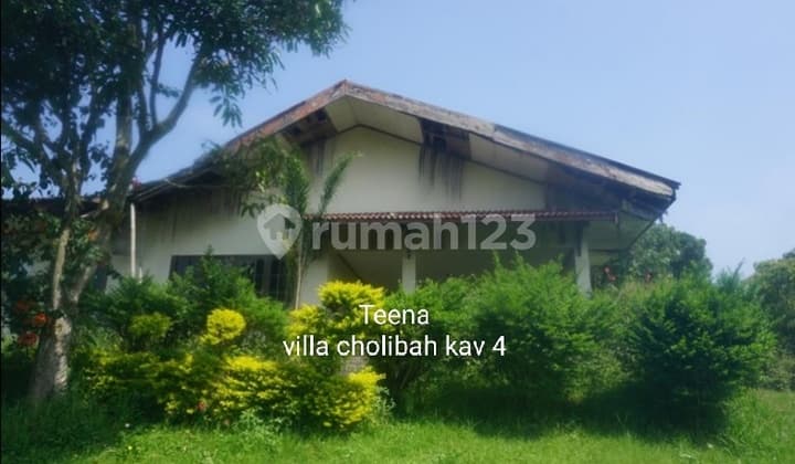 Dijual Lelang Vila di Komplek Villa Cholibah Cipanas