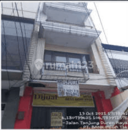Ruko Komersil 4 Lt di Jalan Tanjung Duren Raya , Grogol