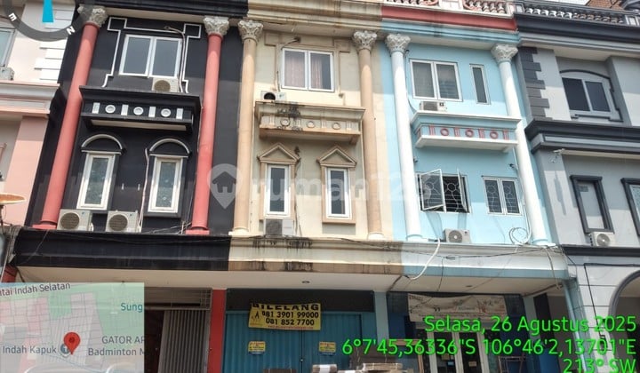 Ruko Murah Bgt 3Lt di Jl Manyar Permai Pik,Kapuk Muara,Penjaringan
