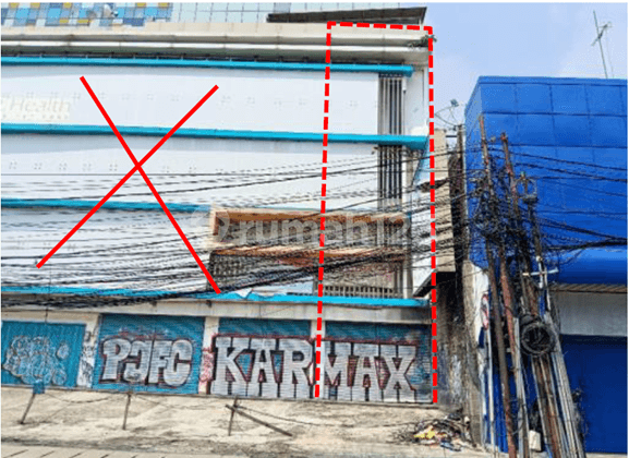 Ruko Murah Bgt 4Lt di Jl Sukarjo Wiryopranoto, Kebon Kelapa