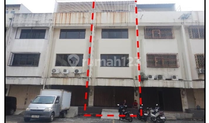 Ruko Murah Bgt 4Lt di Jl Mangga Dua Raya,Ancol,Pademangan,Penjaringan