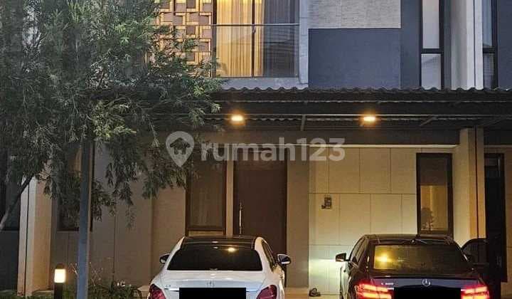Dijual Rumah Sultan Baru Mewah Full Furnish Tinggal Bawa Koper di Cluster Aure The Mozia, BSD City