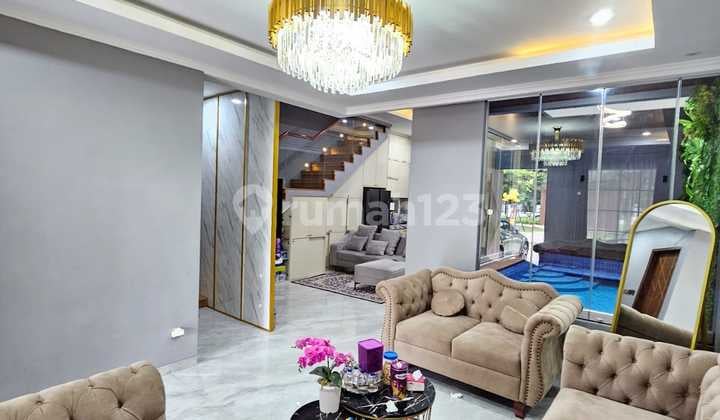 Fully Furnished House in Harapan Indah City.