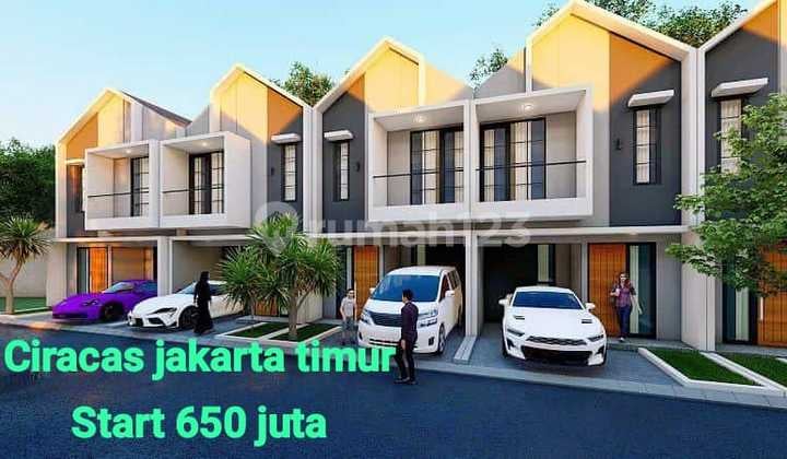 Rumah Baru Termurah 650 Juta Di Cibubur Jakarta Timur Akses Langsung Ke Jalan Raya ..tinggal 1 Unit Lagi..