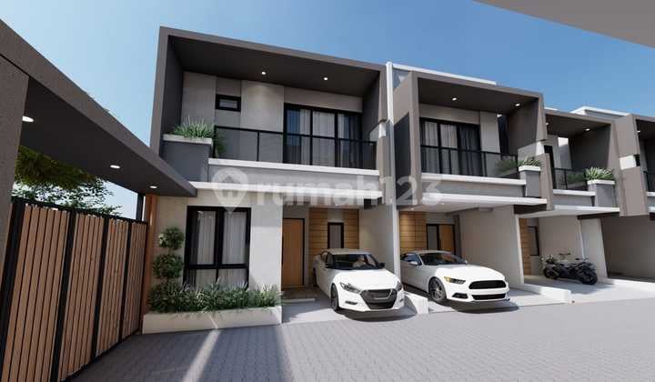 Rumah Baru Akses 2 Mobil bisa KPR Cash di Bintara Strategis