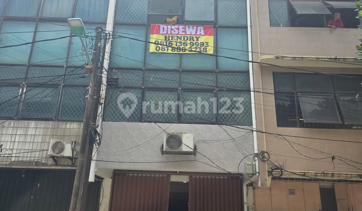 Disewa Cepat Ruko Dhi 4 Lantai Utara Bebas Bocor Sangat Rapi