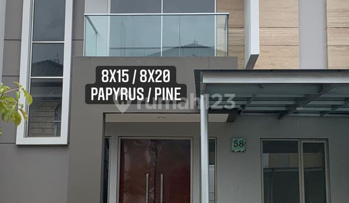 Termurah Rumah Golf Island Pik 8X15 Unfurnish