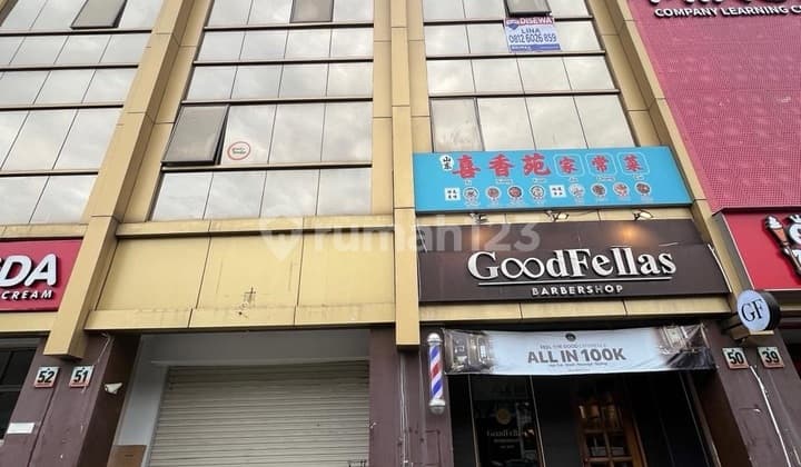 Sewa Ruko Gandeng Batavia PIK 9X15 (Balcon + View Laut)