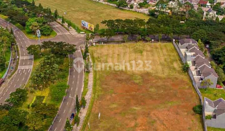 Kavling Komersil Bsd Sebrang Ice Hall 7300m2 Bisa 25 Lantai