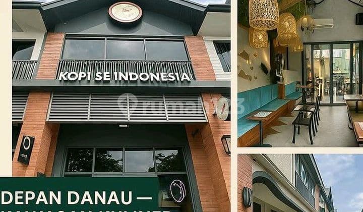 Ruko Murah Cocok Buat Usaha Coffee Shop Siap Pakai 2 Lantai Di Depan Danau Citra 8