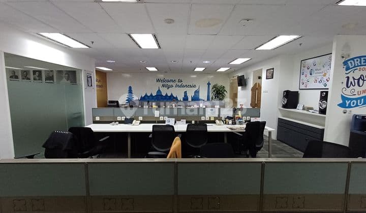 Murah Office Space Furnished Bebas Ganjil Genap di Menara Batavia Jakarta Pusat