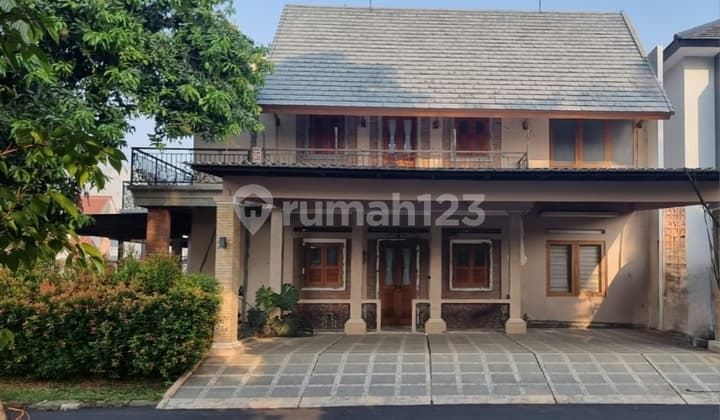 Dijual Rumah 2 lantai hook semi furnish sudah renovasi di Sutera Kirana, Alam Sutera - Synefa