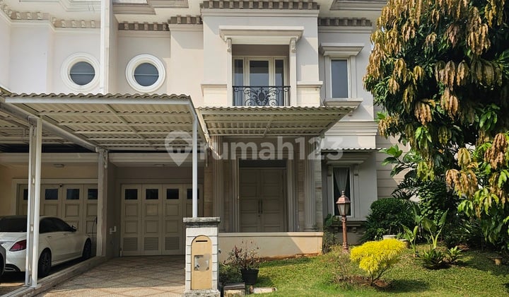 Jual Rumah 2 Lantai Bagus Semi Furnish Siap Huni di Cluster Aristoteles. Wndefgs