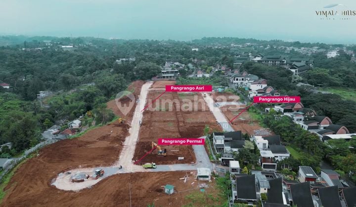 KAVLING DI DALAM PERUMAHAN VIMALA HILLS CIAWI PUNCAK BOGOR