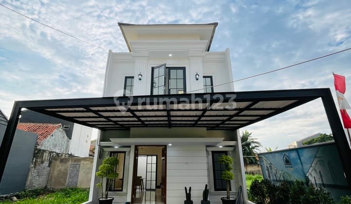 Rumah American Klasik Di Limo Pancoran Mas Depok