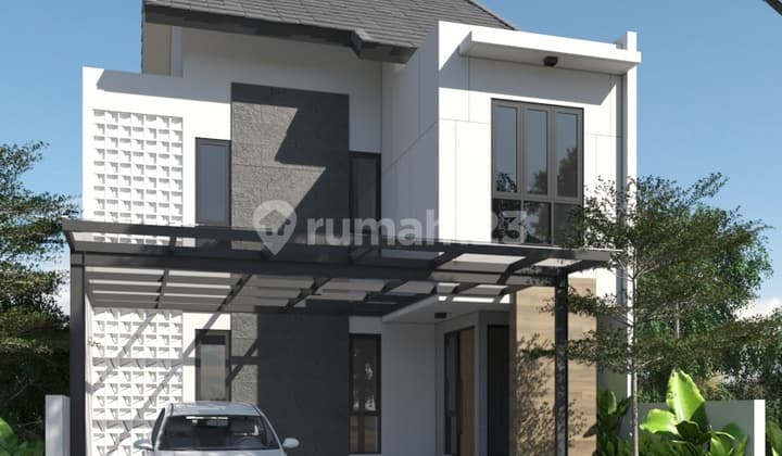 Rumah Baru Siap Huni Di Perumahan Mewah Candigolf