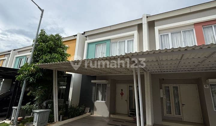 Dijual Rumah 2 Lantai (6x12) Cluster Agnesi, Hadap Timur Laut, PPJB, Furnish