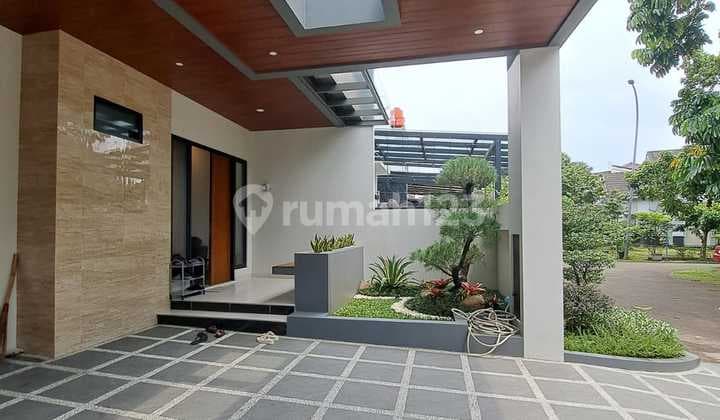 Rumah Model Kontemporer Modern di Kencana Loka Bsd (Free Kitchen Set )