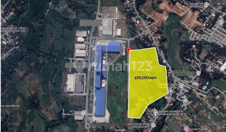 DIJUAL TANAH INDUSTRI DI MM2100 - BEKASI