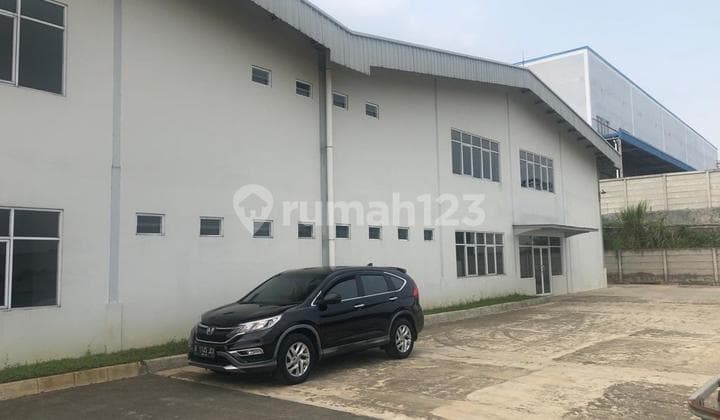 Dijual Pabrik Gudang Kawasan Industri Karawang Barat, Karawang, Jawa Barat. Luas Tanah 10 Ha