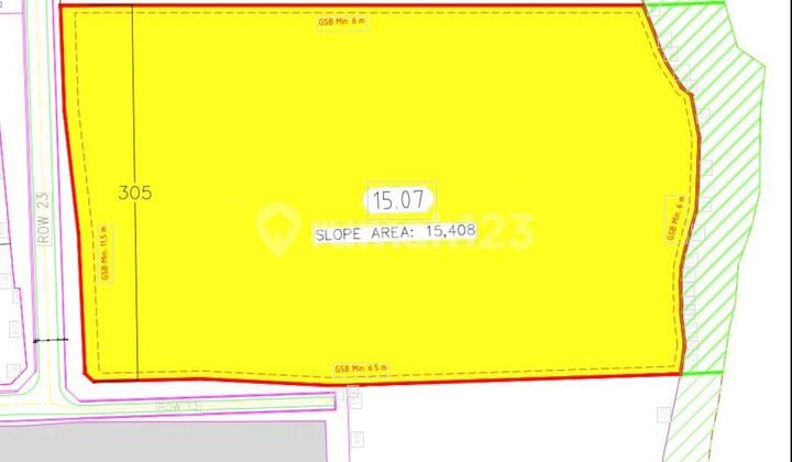 Dijual Tanah Industri di Karawang Barat