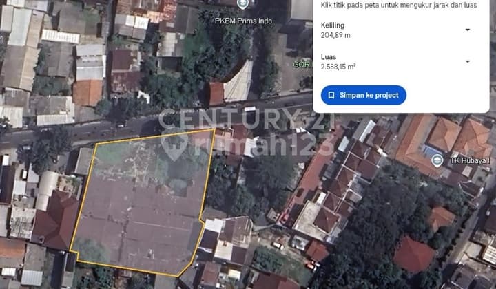 Dijual Kavling Komersial Hitung Tanah Di Raya PKP Ciracas
