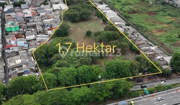 Dijual Tanah Komersil 1,7 Hektar Lokasi Prima Di Jln Lingkar Luar Barat