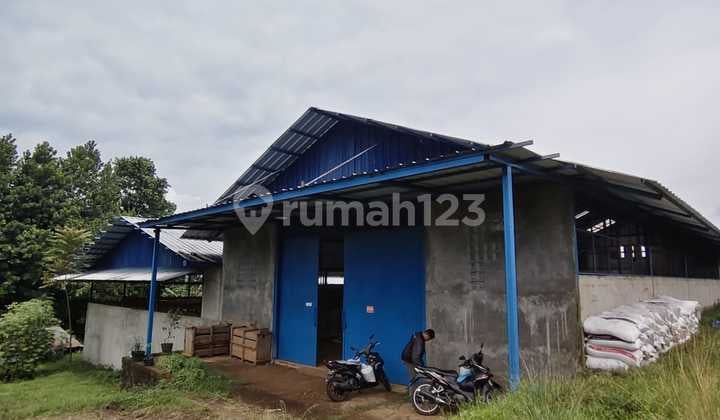 Dijual Tanah dan Gudang, Kandang Dekat Gunung Puntang Cimaung Bandung