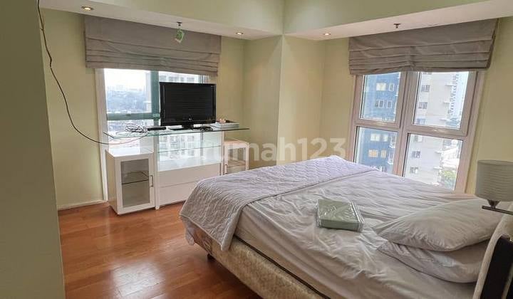 For Rent Apt Pavilion Sudirman City Walk Area 143 M2, Type 3BR Renovated Into 2 Spacious BR