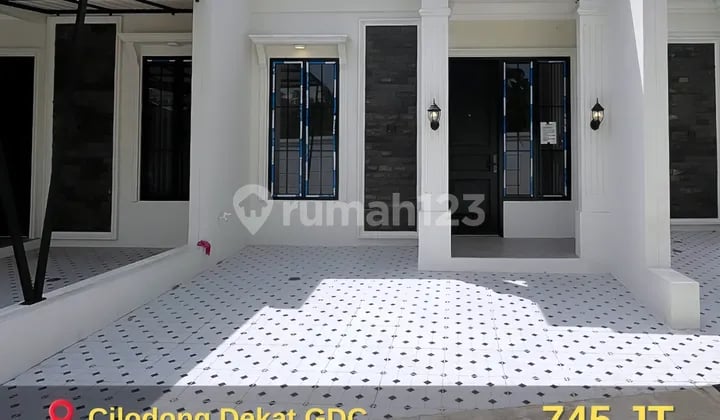 Rumah Murah Siap Huni Dekat Stasiun Depok Lama