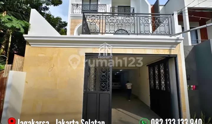 Rumah Mewah Siap Huni Ada Kolam Renang Nya di Jagakarsa Jakarta Selatan