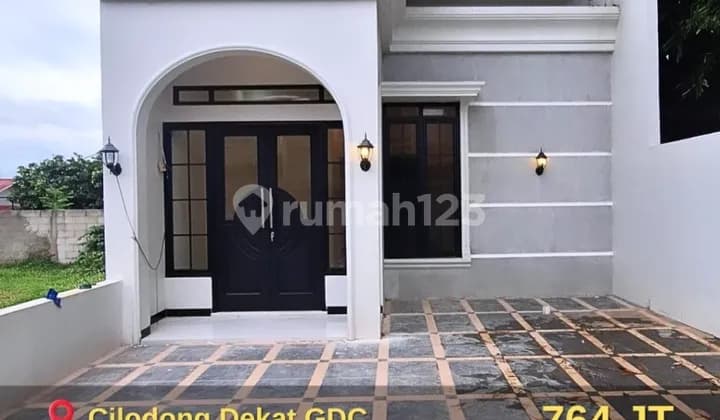 Rumah Murah Bata Merah 3 Kamar Tidur Siap Huni di Cilodong Depok