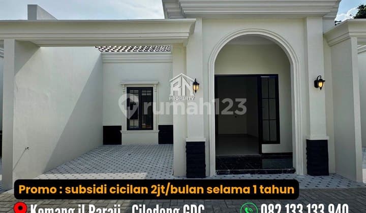 Rumah Klasik Murah Siap Huni di Cilodong Depok