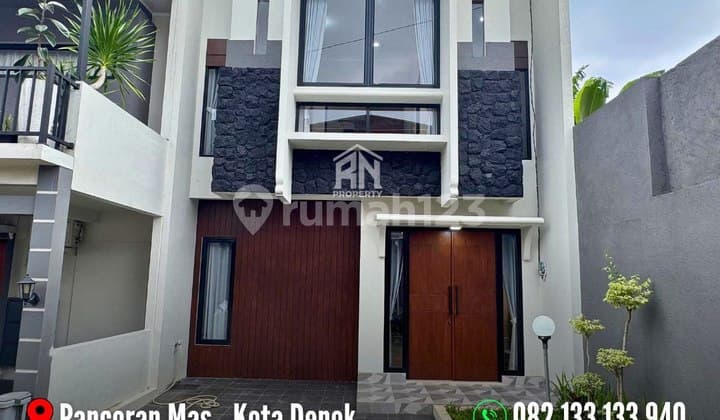 Rumah Mewah Dalam Townhouse Samping Exit Tol Sawangan Depok
