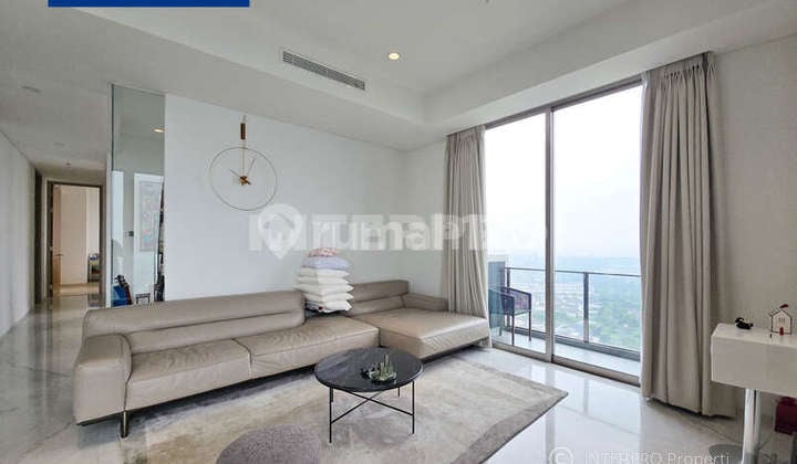 Apartemen Saumata Suites 2Br Lantai Marmer Italy Nomor Cantik