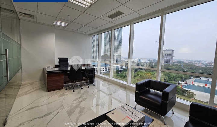 Ruang Kantor Puri Indah Financial Tower Full Furnish Luas 130m2