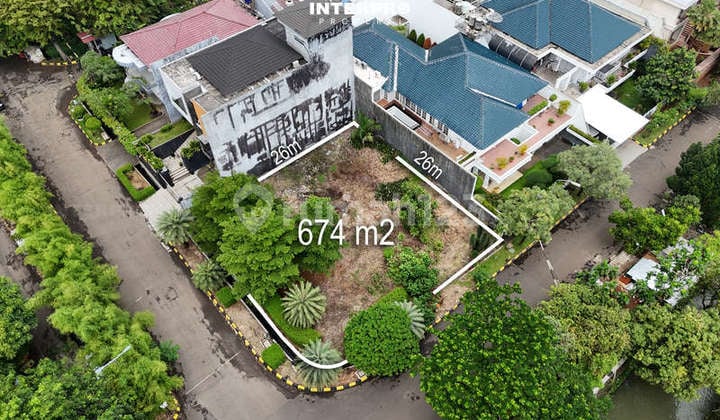 Intercon Hook Plot Kebon Jeruk Facing East South - 674M2