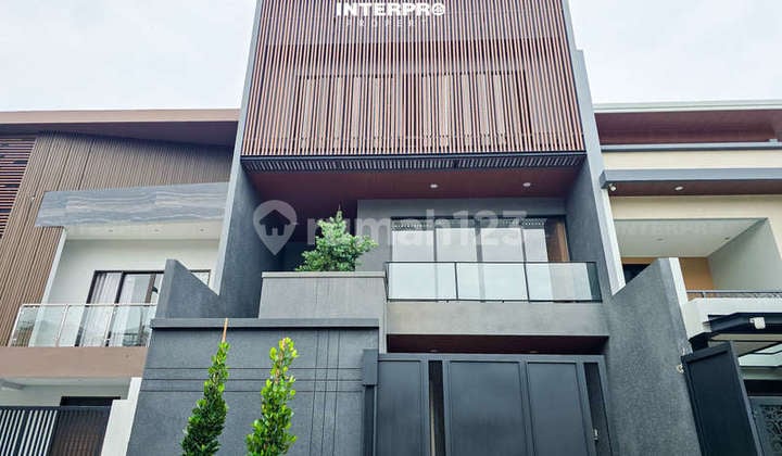 Rumah Brand New 3 Lantai Permata Buana Best Lay Out Modern 136M2