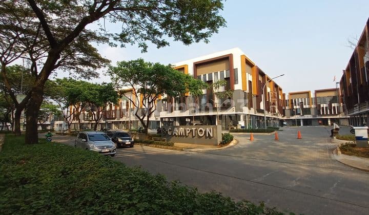 For Sale For Rent 3-Storey Shop House Campton BSD City, Tangerang